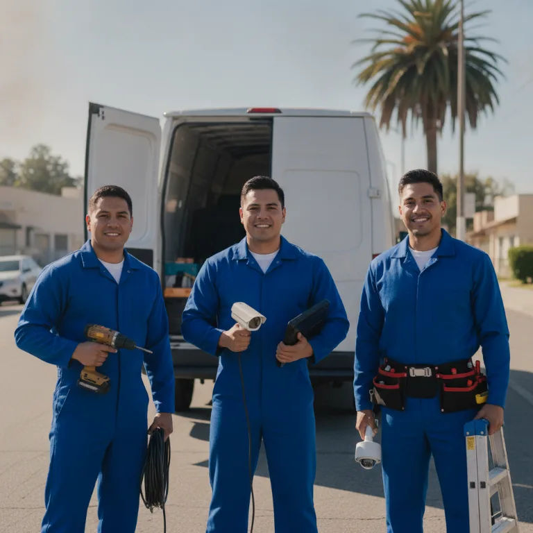 Instalación Cámaras Seguridad equipo en Tlahuac